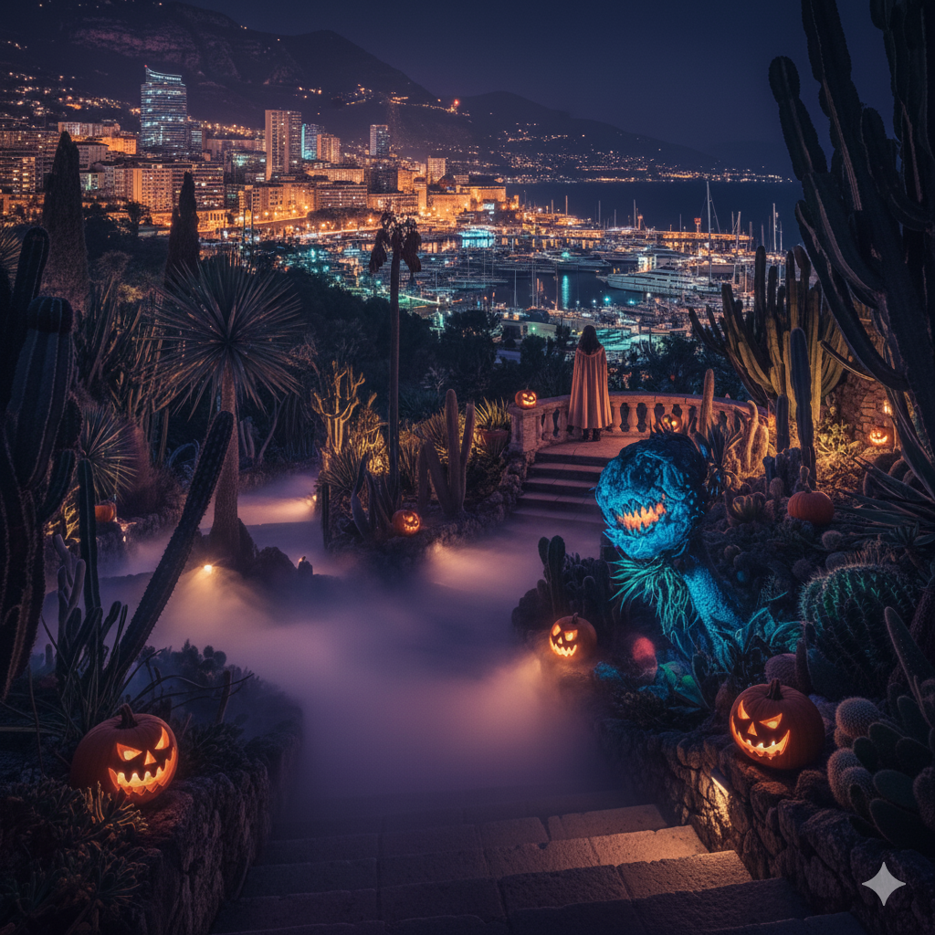 Monaco Halloween Exotic Garden Monaco Halloween Exotic Garden